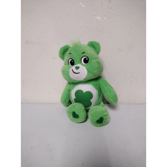 Care Bears Other - Care Bears Good Luck Bear Stuffed‎ Plush Green 10"